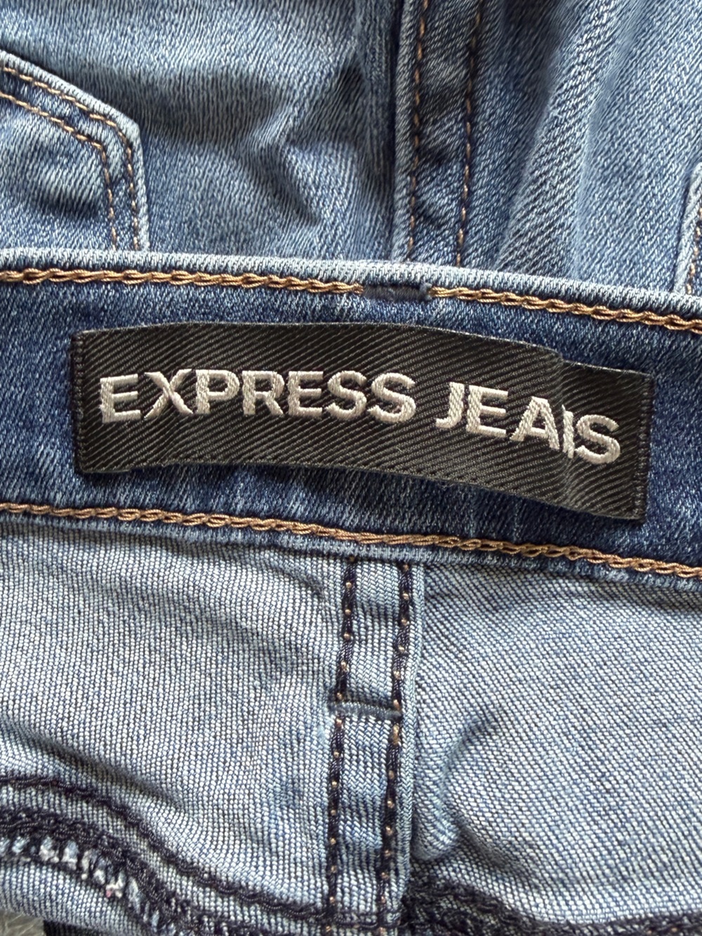 Express Mid Rise Skinny Jeans - Picture 5 of 7